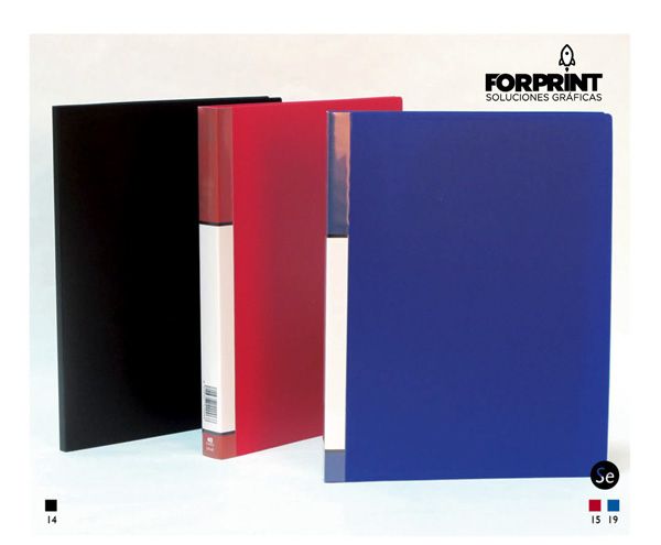 Carpetas de Polipropileno y Cartón Reciclado